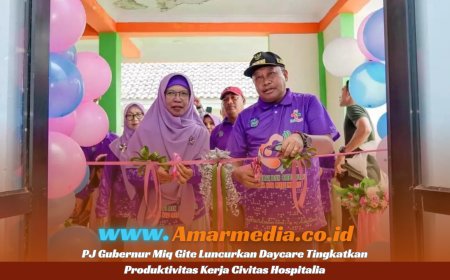 PJ Gubernur Miq Gite Luncurkan Daycare Tingkatkan Produktivitas Kerja Civitas Hospitalia