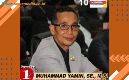 Muhammad Yamin SE.MSi Caleg DPRD Provinsi NTB Dari Hanura
