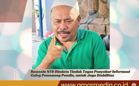 Bawaslu NTB Diminta Tindak Tegas Penyebar Informasi Caleg Pemenang Pemilu, untuk Jaga Stabilitas