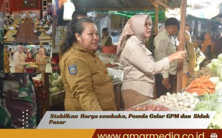 Stabilkan  Harga sembako, Pemda Gelar GPM dan  Sidak Pasar