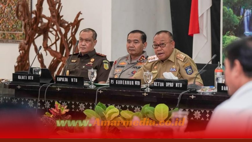 Miq Gite  : Laporan Bupati/Walikota se NTB dalam Rapat Forkopimda NTB Sudah Siap Laksanakan Pemilu 2024