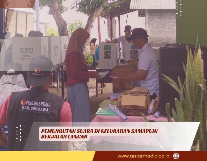 Pemungutan Suara di Kelurahan Samapuin Berjalan Lancar