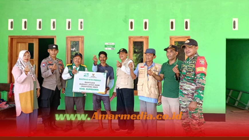 Pembangunan Rumah Layak Huni (MAHYANI) di Kecamatan Utan Tuntas 100 Persen: Kerjasama BAZNAS Provinsi NTB dan Sumbawa