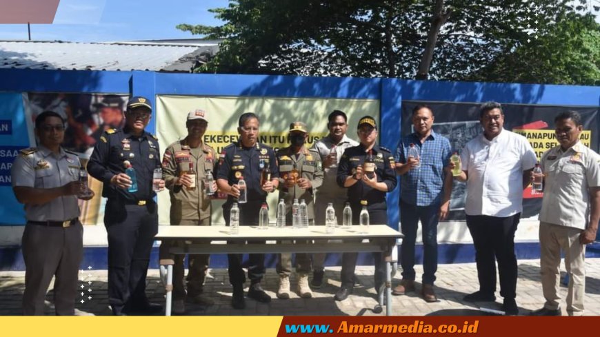 Lindungi Industri Lokal, Sekda Musnahkan Barang Kena Cukai Ilegal