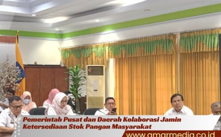 Pemerintah Pusat dan Daerah Kolaborasi Jamin Ketersediaan Stok Pangan Masyarakat