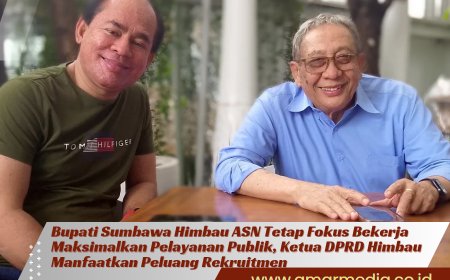 Bupati Sumbawa Himbau ASN Tetap Fokus Bekerja Maksimalkan Pelayanan Publik, Ketua DPRD Himbau Manfaatkan Peluang Rekruitmen