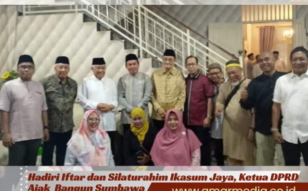 Hadiri Iftar dan Silaturahim Ikasum Jaya, Ketua DPRD Ajak Bangun Sumbawa