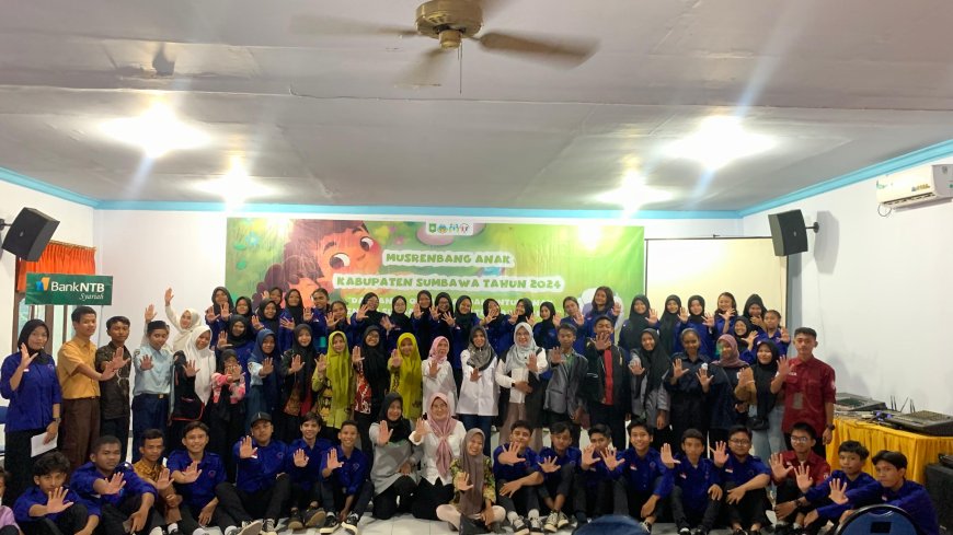 Musyawarah Rencana Pembangunan Anak Tahun 2024 Serap Aspirasi Anak Sumbawa