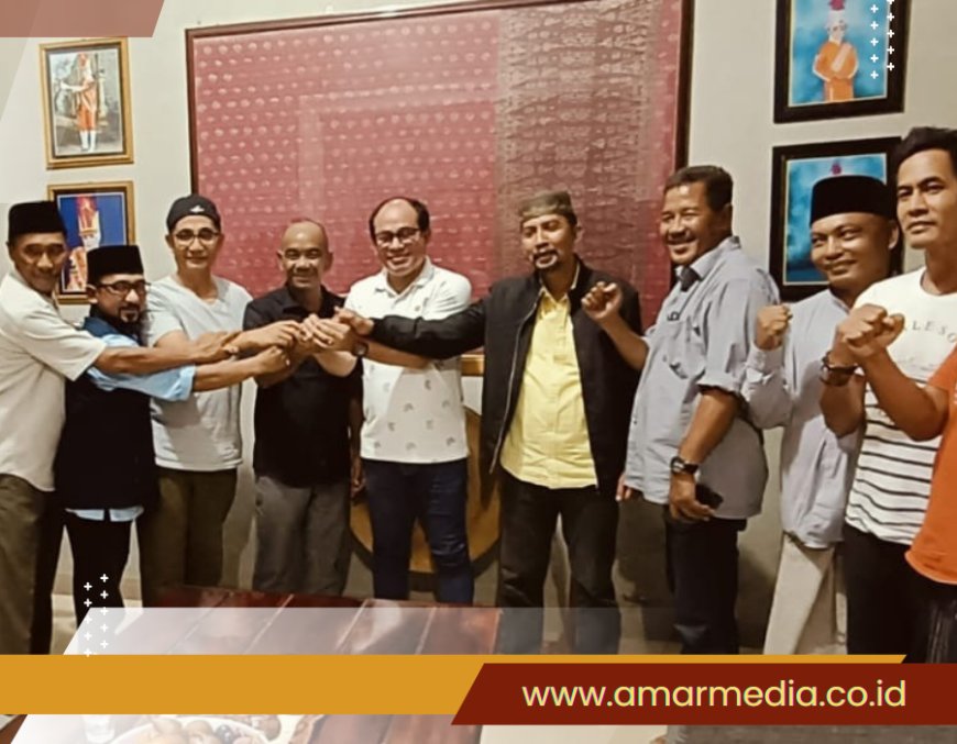 Bakal Calon Wakil Bupati Sumbawa Bersama Tim Pemenangan Mofiq, Bersilaturahmi ke Wakil Ketua I DPD Partai Demokrat Provinsi NTB