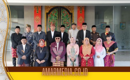 Pj Gubernur NTB Boyong Kepala Perangkat Daerah Hadiri HUT 66 Lombok Barat Sekaligus Safari Syawal 1445 H