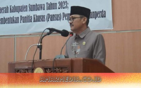 Bapemperda DPRD Kab. Sumbawa Jelaskan 4 Ranperda Usul Inisiatif DPRD Tahun 2023