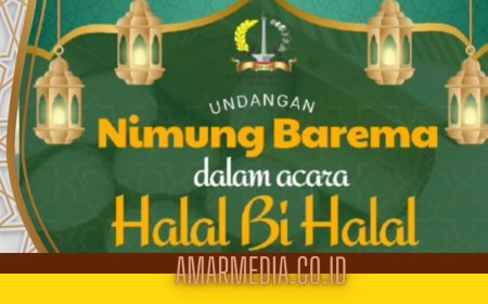 Halal Bihalal 2024, Ikasum Jaya Hidupkan Tradisi Nimung  Barema