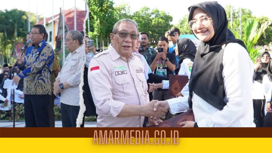 Perkuat Infrastruktur SDM, Bupati Sumbawa Menyerahkan 759 SK PPPK Jabatan Fungsional Tenaga Kesehatan, Tenaga Teknis, dan Tenaga Guru Formasi