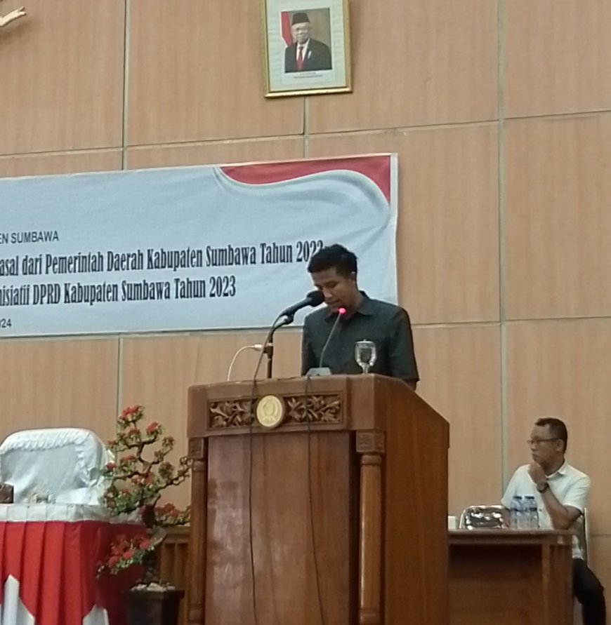 Fraksi PKS Berikan Saran Penting Untuk Perbaikan Infrastruktur, Pengembangan UMKM, Hingga Peningkatan PAD di Kabupaten Sumbawa