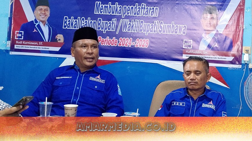 DPC Partai Demokrat Kabupaten Sumbawa Buka Pendaftaran Bakal Calon  Kepala Daerah