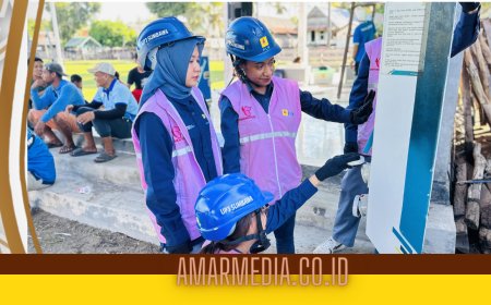 Srikandi PLN Dukung Kesiapan Instalasi dan Peresmian Stasiun Pengisian Listrik Umum di Desa Sebotok Pulau Moyo