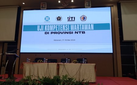 Pagi ini Dewan Pers Kembali Memfasilitasi Kegiatan Pelatihan Jurnalistik dan UKW 2024 di NTB