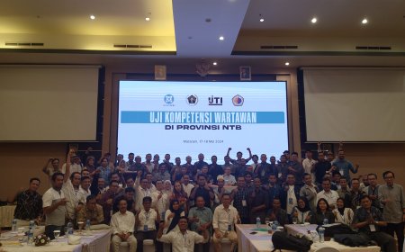 Selamat! 69 Wartawan NTB Dinyatakan Kompeten di UKW Dewan Pers 2024