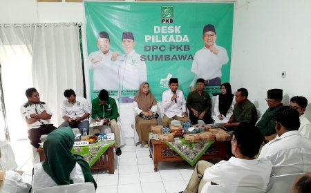 Ikhtiar "Sumbawa Maju dan Bersahaja", Mohamad Ansori Daftar Sebagai Bakal Calon Bupati  di DPC PKB  Sumbawa
