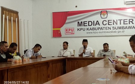 KPU Kabupaten Sumbawa Ajak Pers Sukseskan Pilkada 2024