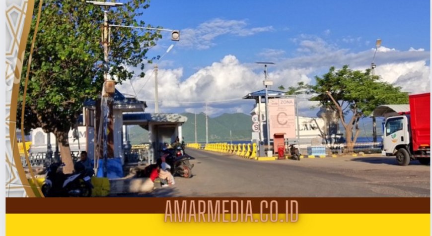 Dermaga Satu Pelabuhan Poto Tano Sudah dibuka Kembali
