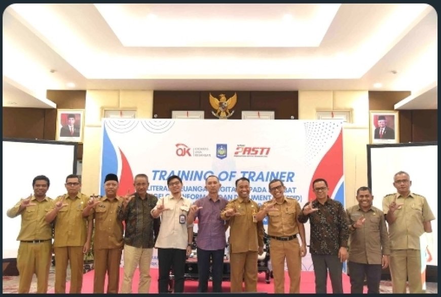 Diskominfotik NTB bersama OJK NTB Gelar TOT Literasi Keuangan Digital untuk Pejabat Pengelola Informasi dan Dokumentasi
