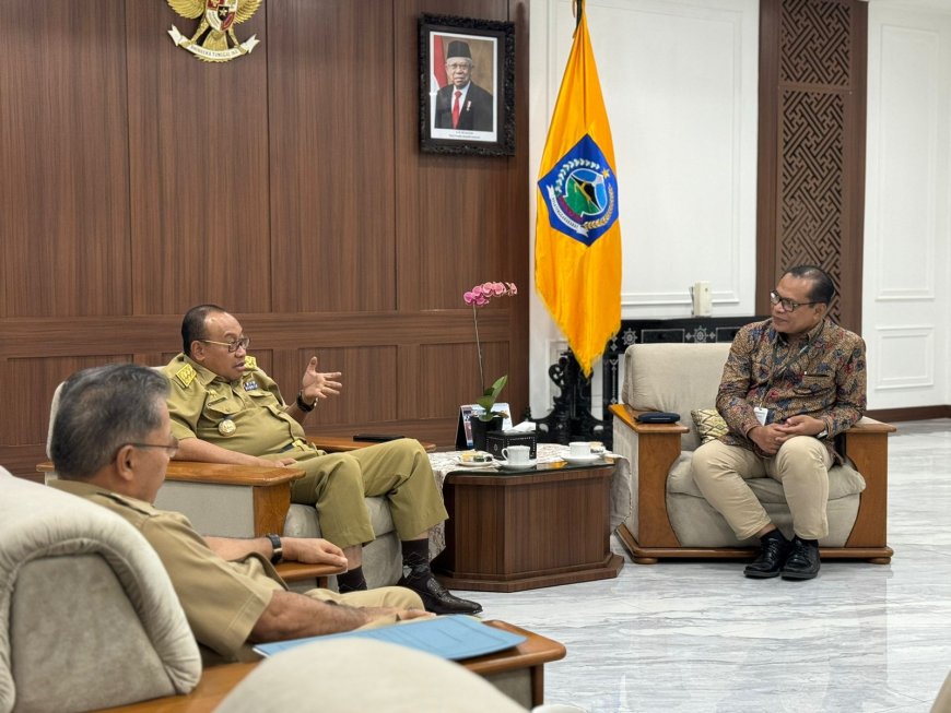 PJ Gubernur NTB Terima Audiensi Bank KB Bukopin, Bahas Fuel Card