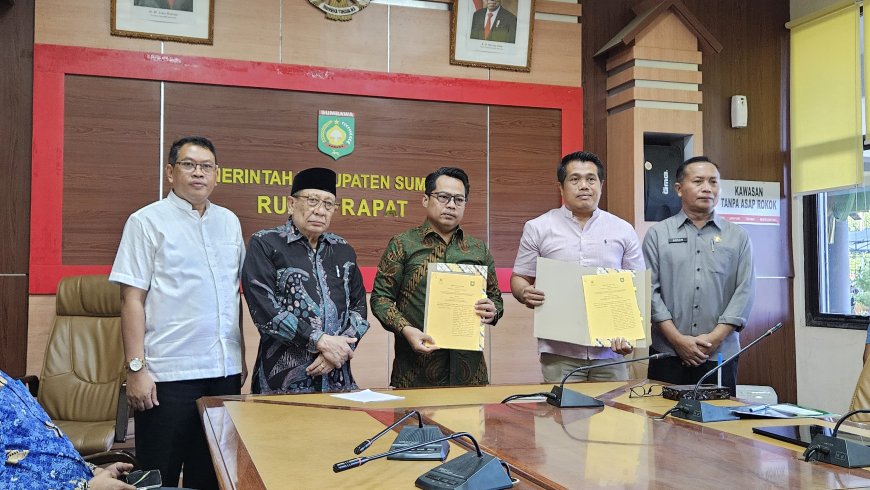 Pemkab Sumbawa dan PLN UP3 Sumbawa Jalin Kerjasama PBJT dan PJU untuk Tingkatkan Pembangunan Daerah