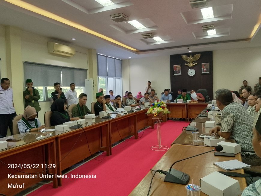 Komisi II dan HMI bersama Pemda Sumbawa Gelar Hearing : Bulog dan Offtaker Diminta Beli Jagung Petani Sesuai HAP