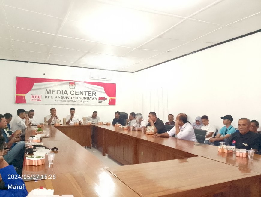 KPU Kabupaten Sumbawa Ajak Pers Sukseskan Pilkada 2024