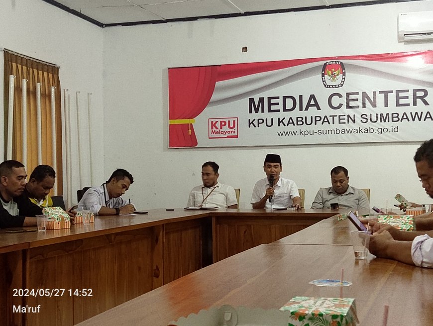 KPU Kabupaten Sumbawa Ajak Pers Sukseskan Pilkada 2024