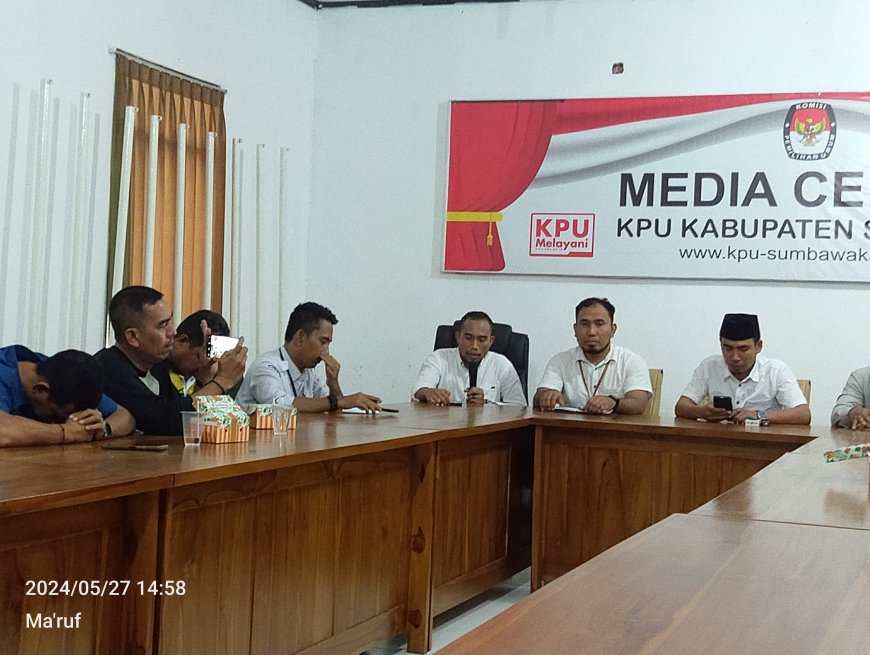 KPU Kabupaten Sumbawa Ajak Pers Sukseskan Pilkada 2024