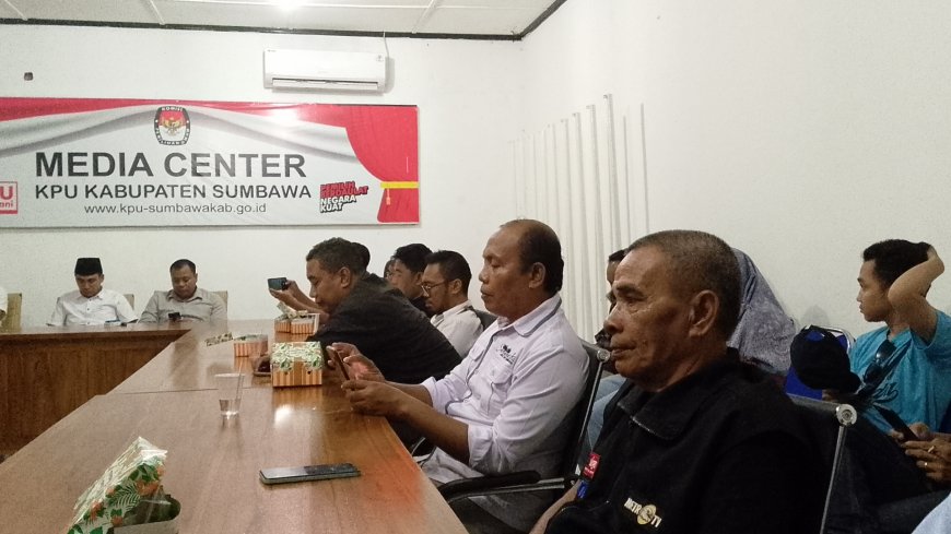 KPU Kabupaten Sumbawa Ajak Pers Sukseskan Pilkada 2024