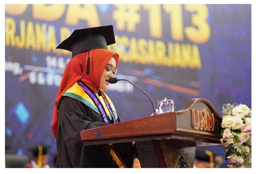 Mia Mahasiswi Sumbawa Raih Prestasi Gemilang di Wisuda Universitas Muhammadiyah Malang