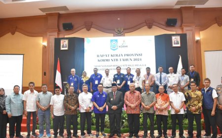 Buka Rakerprov KORMI NTB, Pj Gubernur: Bersama Sukseskan NTB Tuan Rumah Fornas VIII 2025