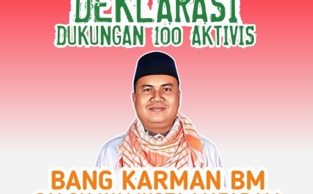 Representasi Aktivis, Dukungan Karman for Mataram Satu Akan Dideklarasikan