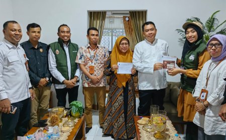 Berjalan Lancar.KPU Sumbawa Pantau Coklit Perdana di Kediaman Wabup dan Sekda