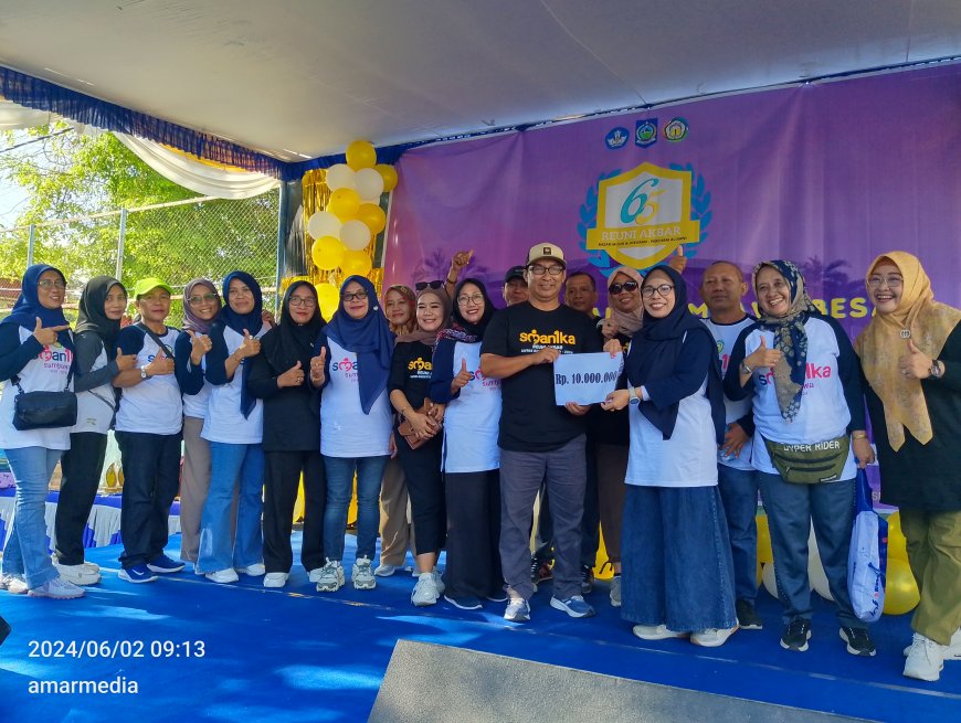 Semarak HUT ke-65 SMANIKA Sumbawa Besar. Hadirkan Alumni lintas Generasi