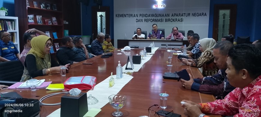 Inilah Hasil Konsultasi  DPRD Sumbawa Terkait Tenaga Kontrak Damkartan  di MenPAN RB