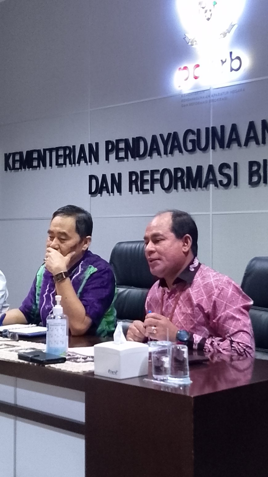 Inilah Hasil Konsultasi  DPRD Sumbawa Terkait Tenaga Kontrak Damkartan  di MenPAN RB