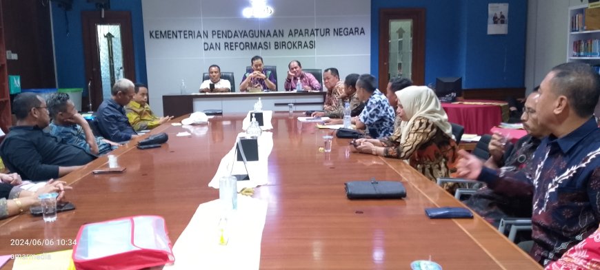 Inilah Hasil Konsultasi  DPRD Sumbawa Terkait Tenaga Kontrak Damkartan  di MenPAN RB