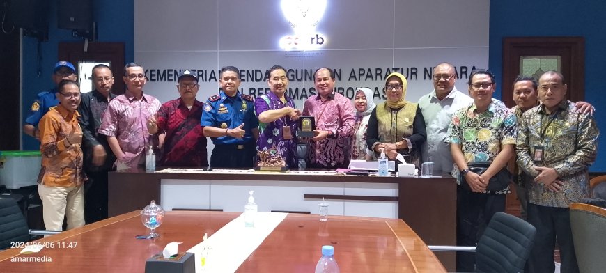 Inilah Hasil Konsultasi  DPRD Sumbawa Terkait Tenaga Kontrak Damkartan  di MenPAN RB