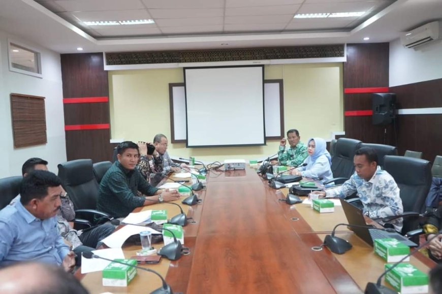 Perdalam Ranperda  Penataan Desa Komisi I Konsultasikan ke Biro Hukum Provinsi NTB