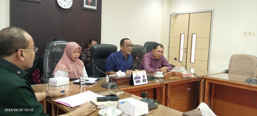 Banmus DPRD  Sumbawa Tetapkan  Jadwal Paripurna   Ranperda  RPJPD  Tahun 2025 - 2045