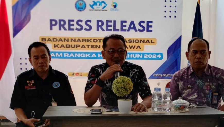 BNNK Sumbawa Berjuang Keras Berantas Narkoba Meskipun Terkendala Personil dan Dana