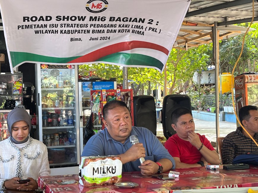 Curhat PKL Kepada Mi6 di Bima: Perizinan, Relokasi PKL, hingga Bantuan Permodalan