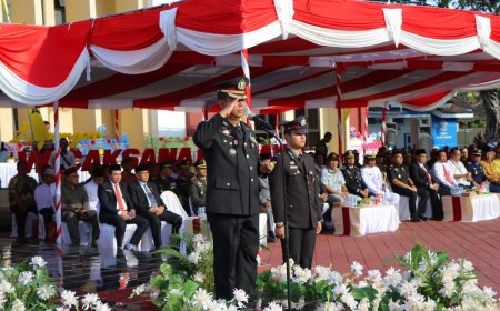 Polres Sumbawa Merayakan Hari Bhayangkara ke-78 dengan Upacara Khidmat