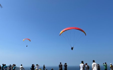 Tengah Berlangsung, Kejuaraan 'Asian League Paragliding Accuracy 2024' di Sky Lancing Lombok Tengah
