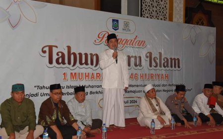 Peringatan Tahun Baru Islam, Pj Gubernur: Ajang Introspeksi menjadi Pribadi Lebih Baik