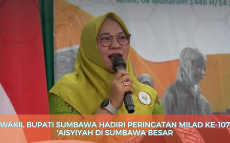 Wakil Bupati Sumbawa Hadiri Peringatan Milad ke-107 'Aisyiyah di Sumbawa Besar